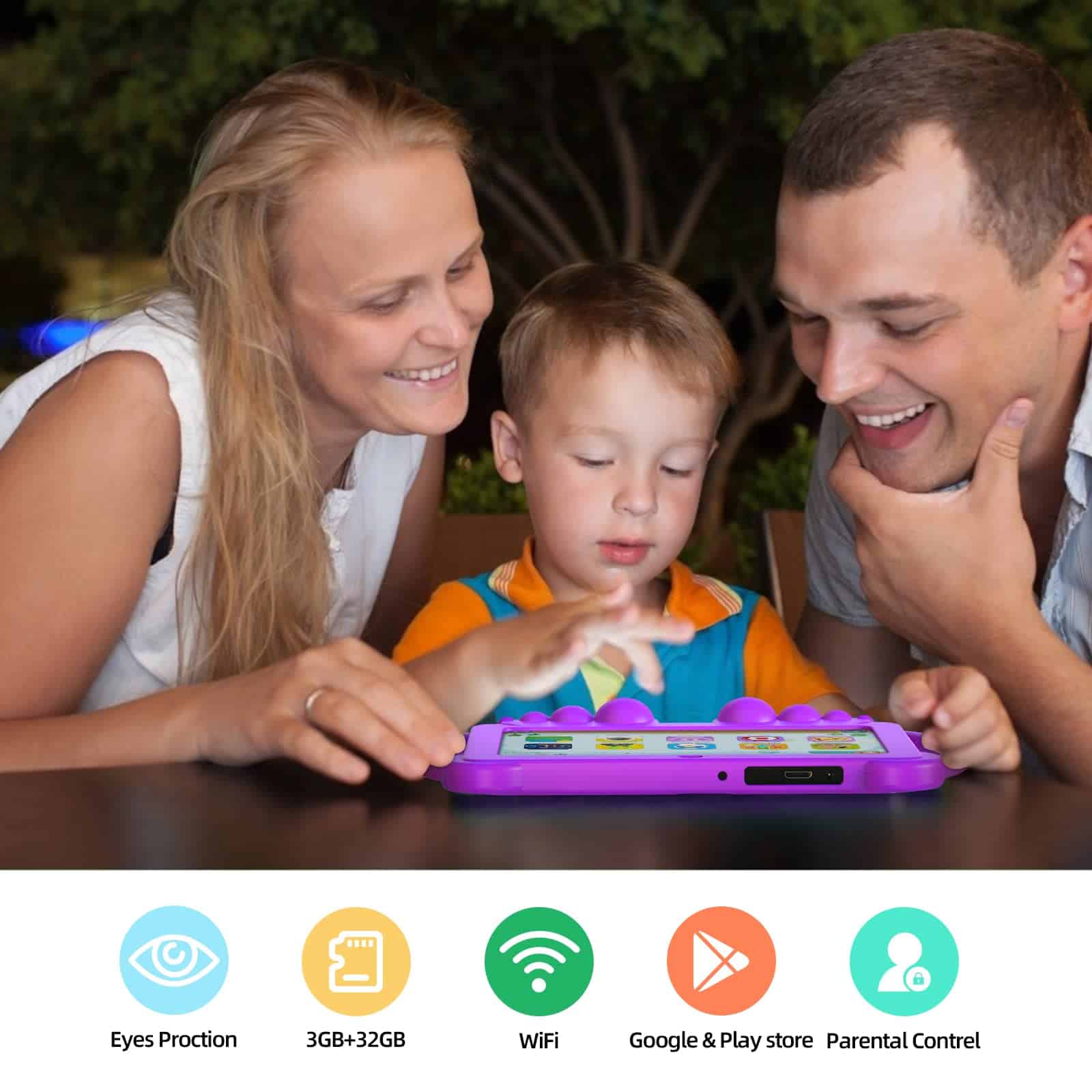 Tablet para Niños YOBANSE, Tablet de 7 pulgadas para Niños - Imagen 6