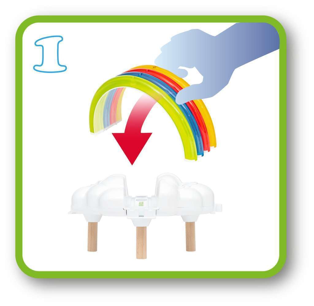 Set Ferroviario Arcoíris My First de Brio con Luces - - Imagen 6