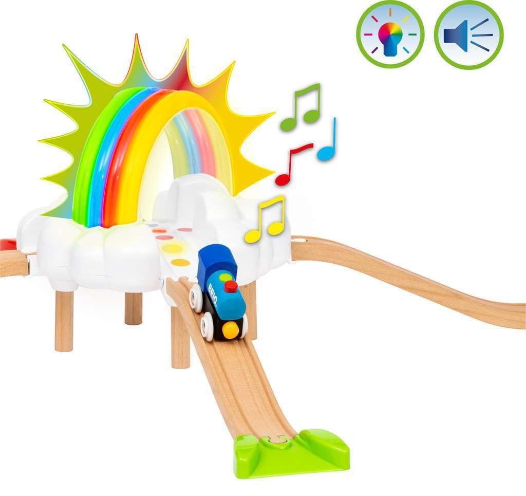 Set Ferroviario Arcoíris My First de Brio con Luces - - Imagen 9
