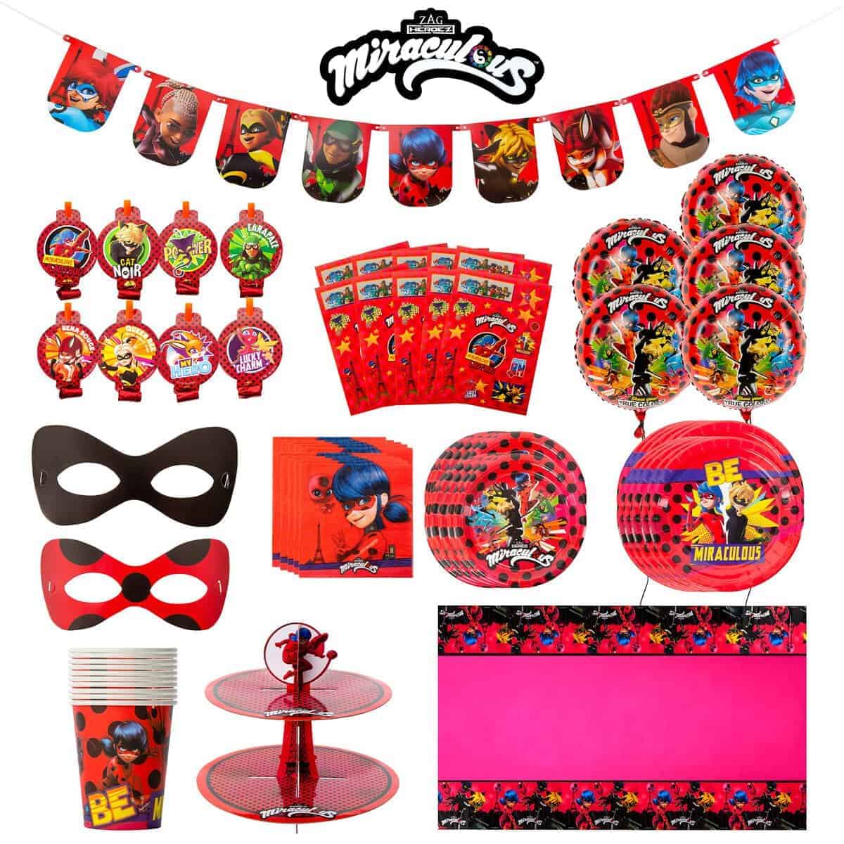 Kit de Fiesta Ladybug Milagrosa - Celebración, Fiesta de