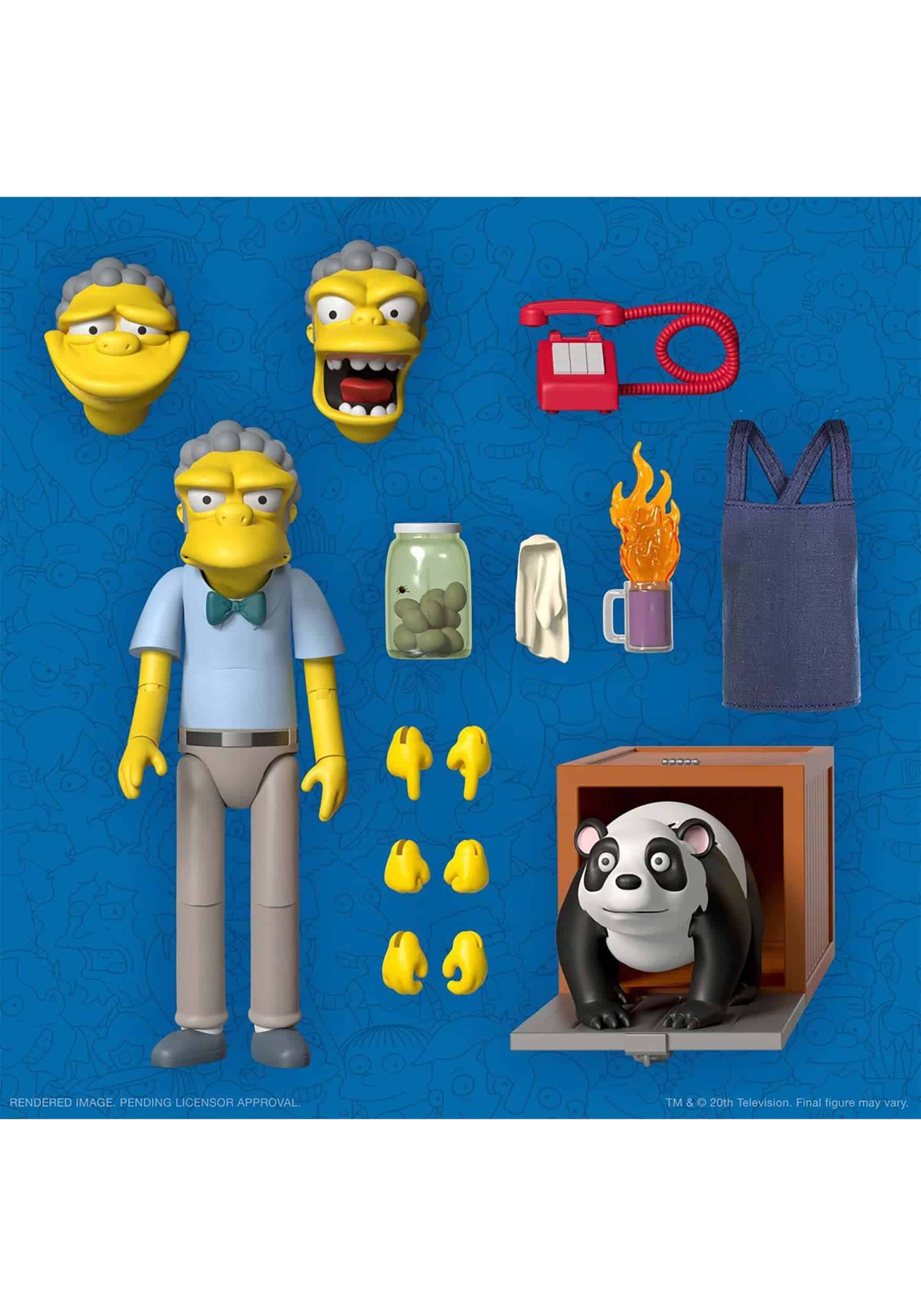 The Simpsons Ultimates Figura de Acción de Moe de 7 Pulgadas - Imagen 5