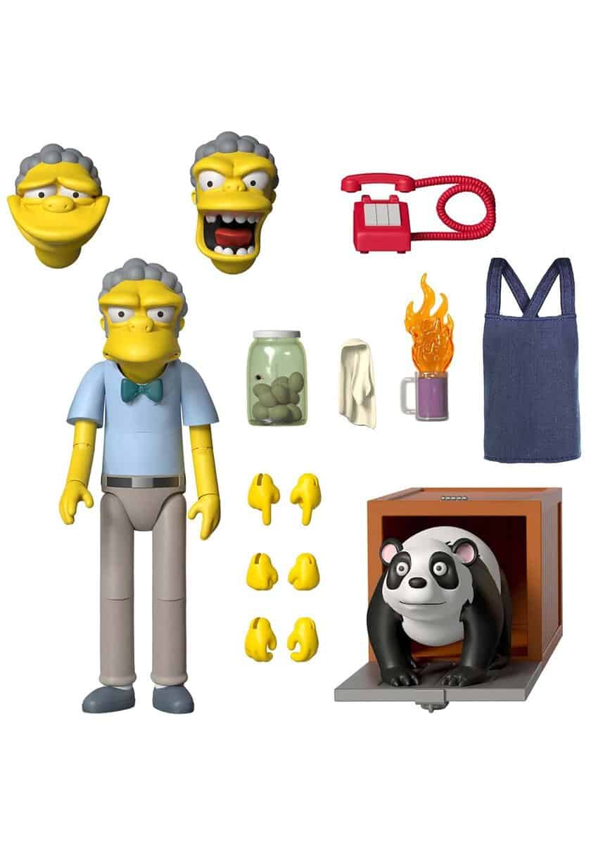 The Simpsons Ultimates Figura de Acción de Moe de 7 Pulgadas