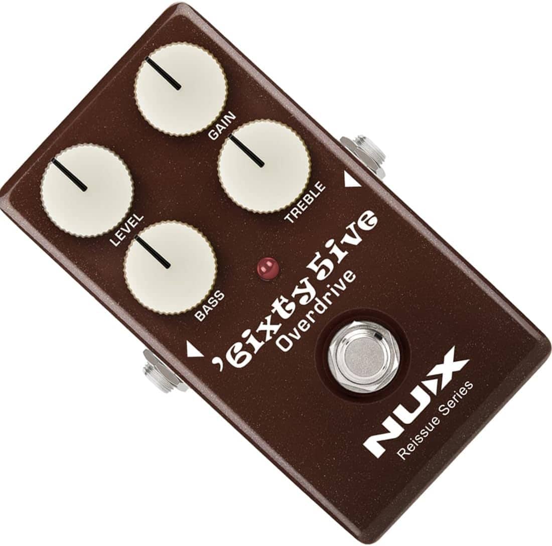 Pedal de Efecto Overdrive NUX 6ixty5ive con Paquete de 2 - Imagen 4