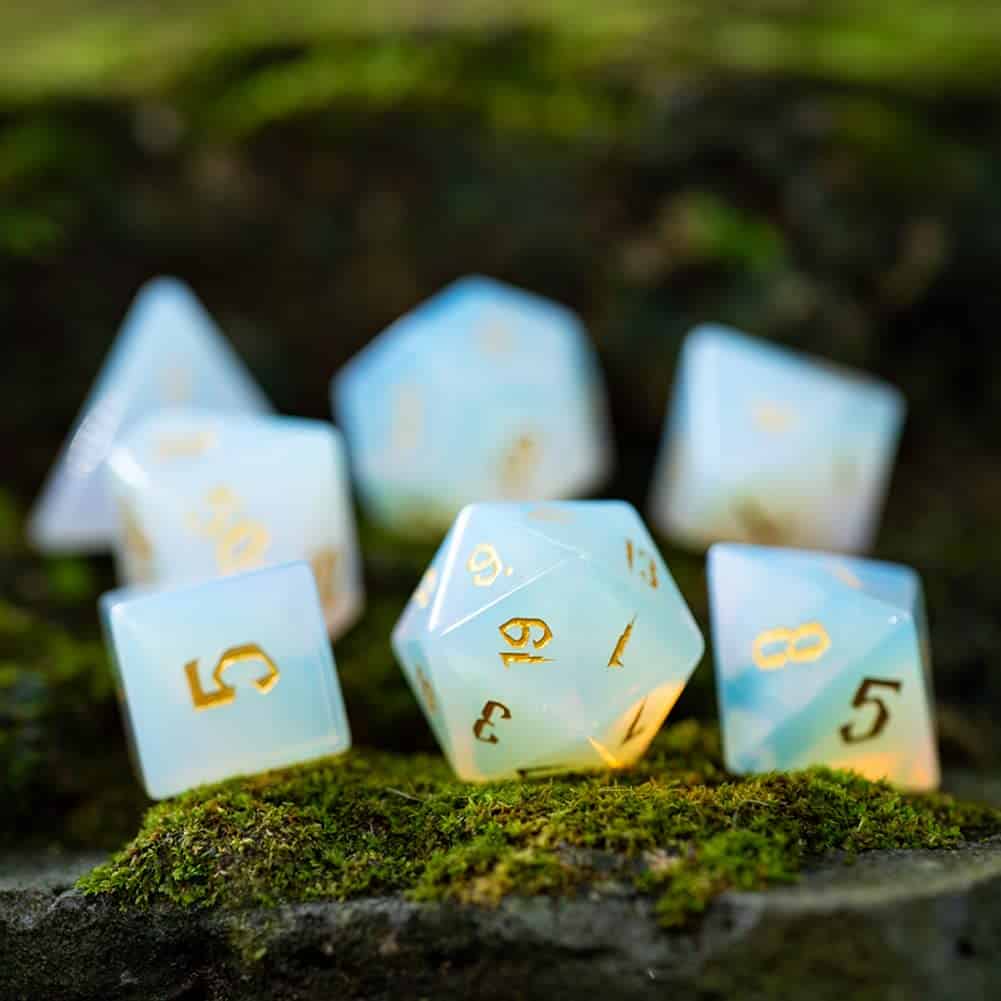 Conjunto de dados de Rol D&D Dungeons and Dragons, Hermosos