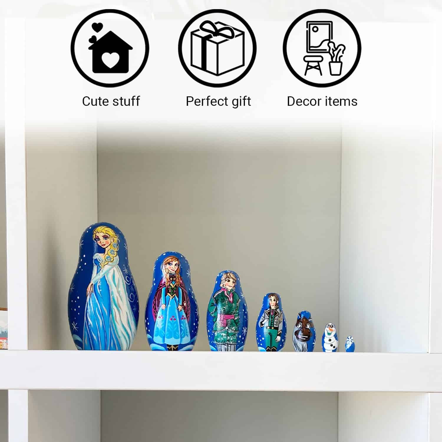 Muñeca Rusa Matryoshka Babushka Hermosos Personajes de - Imagen 6