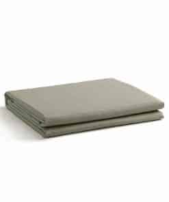 Sábana Plana 100% Algodón Percale Linen Home, Tamaño Queen