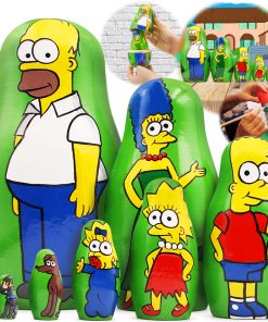 Muñecas Matryoshka Personajes de la Famosa Serie Animada