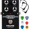 Pedal de Efecto de Guitarra Briskdrop NUX Recto Distorsión