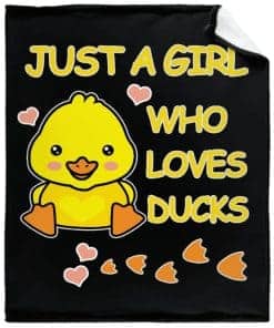 Manta Suave y Ligera Darani Just A Girl Who Loves Ducks