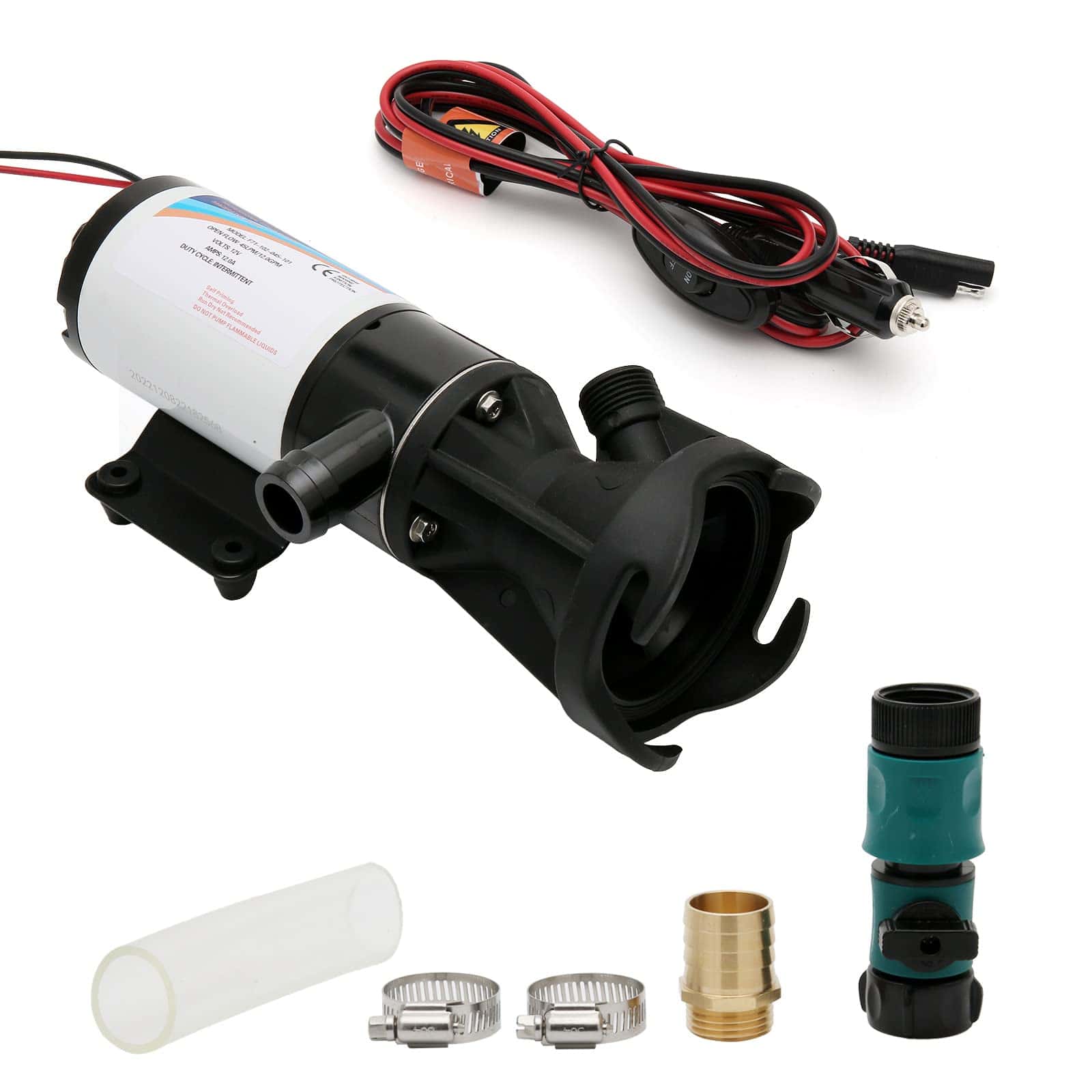 Bomba trituradora de aguas residuales 12V RV | Bomba de
