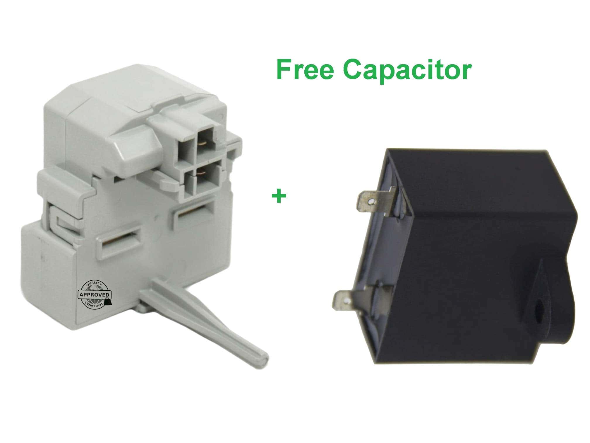 Kit de Relé y Capacitor GlobPro W10194431 para Refrigerador - Imagen 4