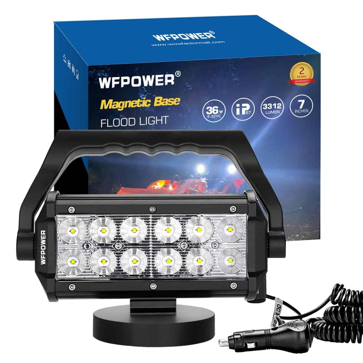 Luz de Trabajo LED Magnética WFPOWER, Luz de Trabajo LED