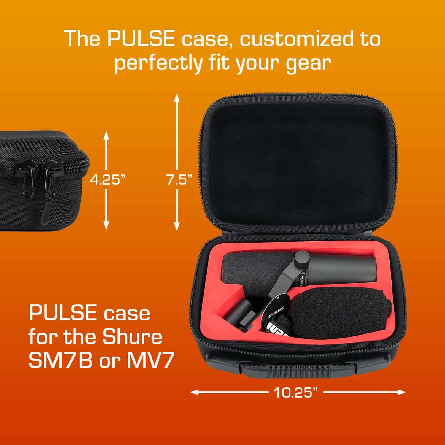 Estuche ANALOG CASES para Shure SM7B / MV7 - Estuche duro - Imagen 6