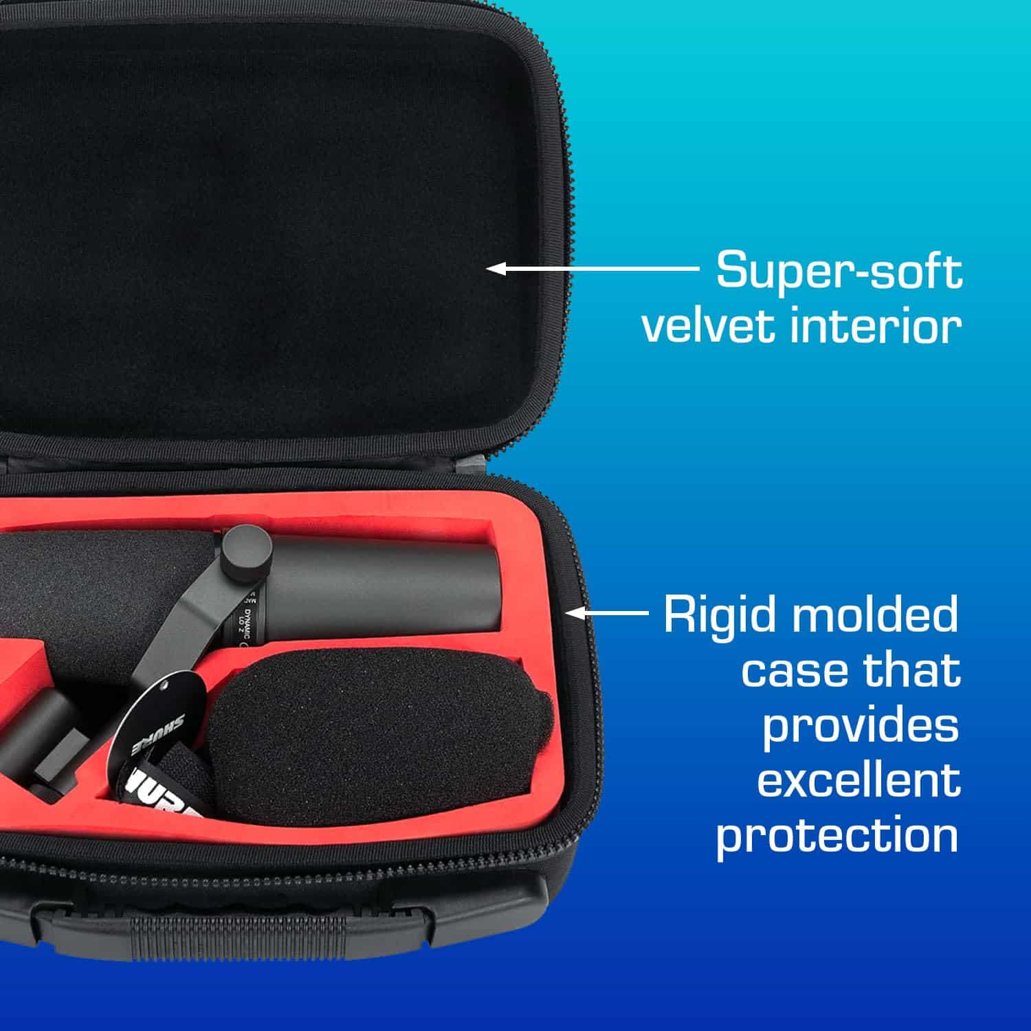 Estuche ANALOG CASES para Shure SM7B / MV7 - Estuche duro - Imagen 4