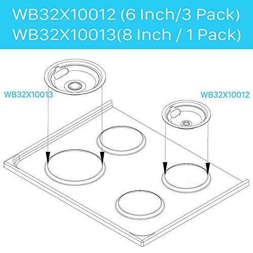 Juego de 4 bandejas cromadas para estufa eléctrica - 3 - Imagen 7