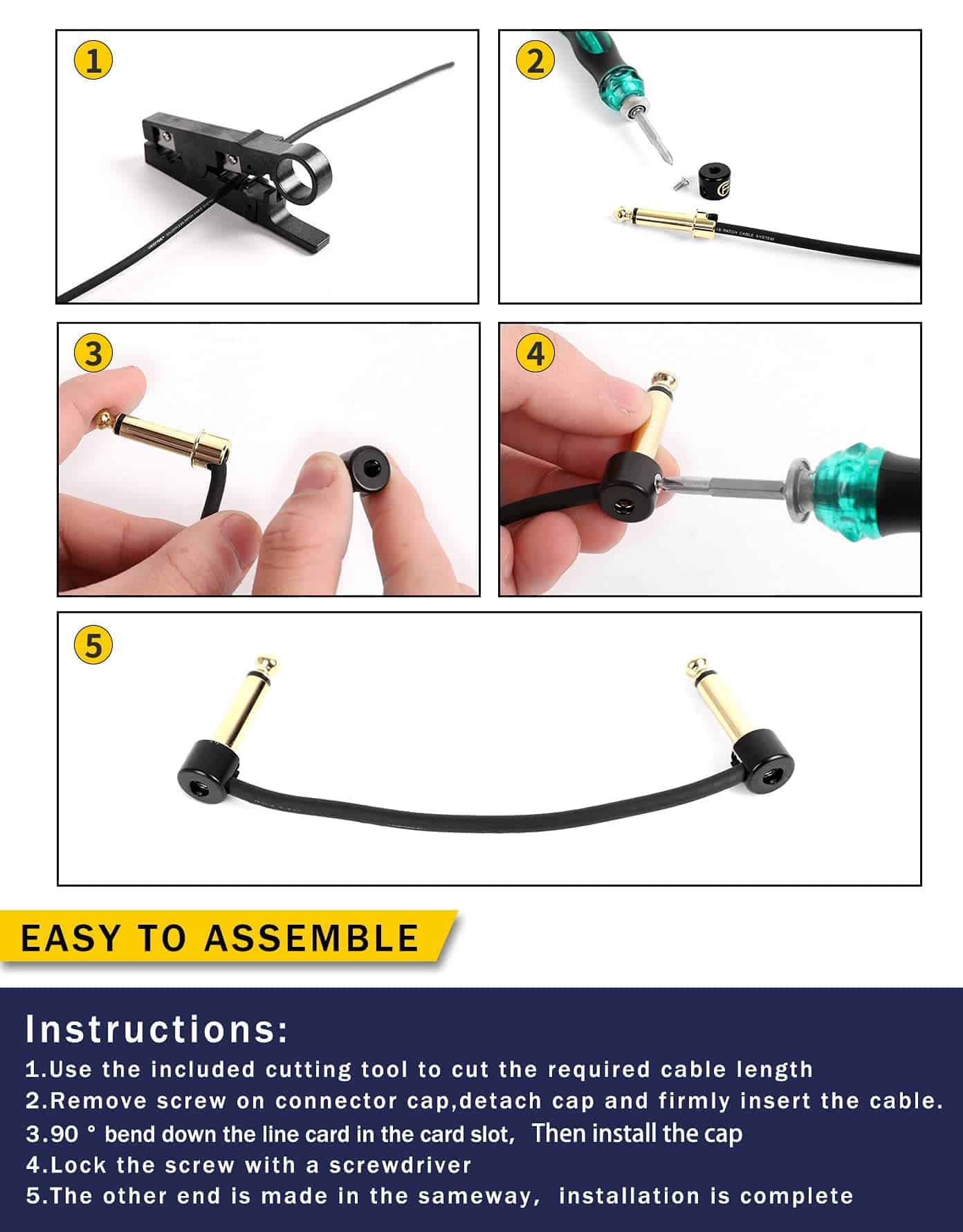 Kit de Cables para Pedalera Sin Soldadura Ghost Fire - No - Imagen 5