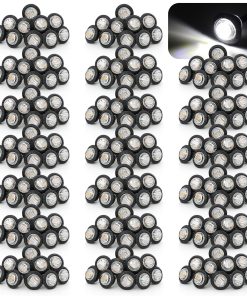 MADCATZ Big Sets 3/4 Inch Side Marker Lights Round White