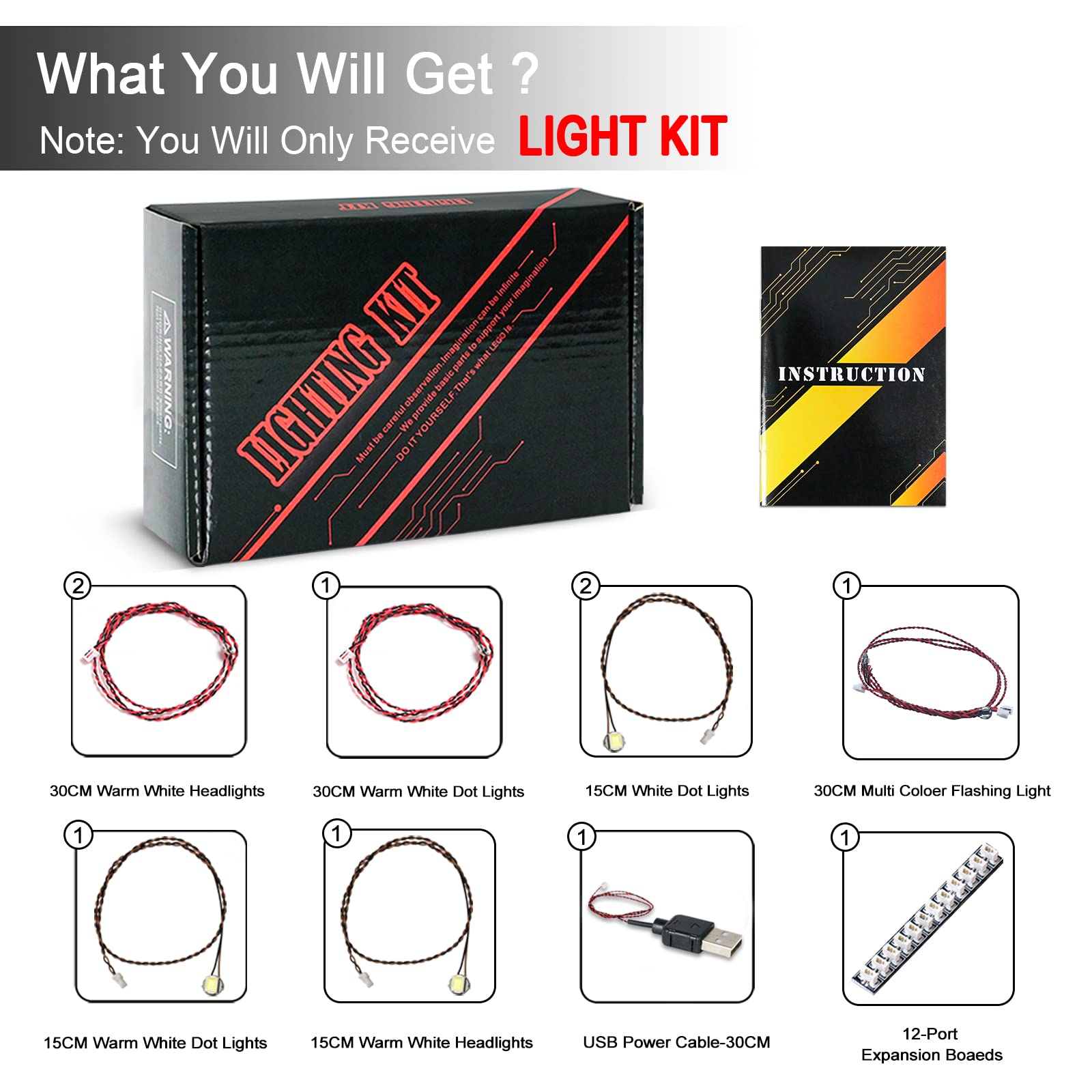 Kit de Iluminación Led para Modelo (Architecture The White - Imagen 4