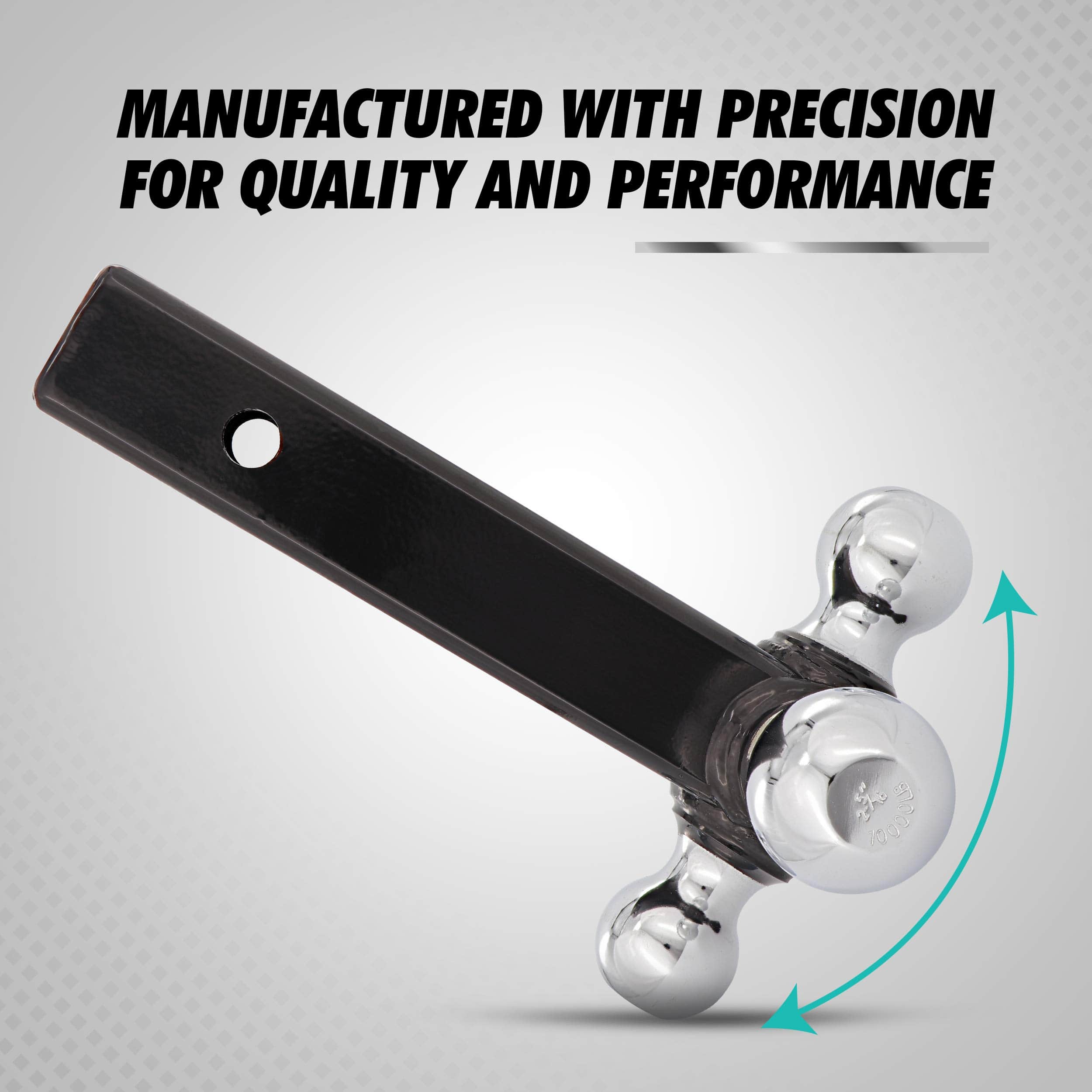 Enganche de tres bolas Goreks Tri Ball Hitch Mount Receiver - Imagen 7