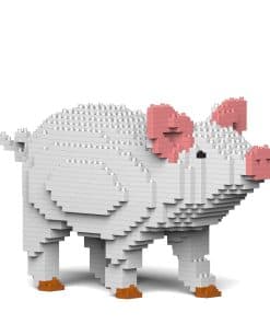 JEKCA Pig 01S | Bloques de construcción de plástico | Edad