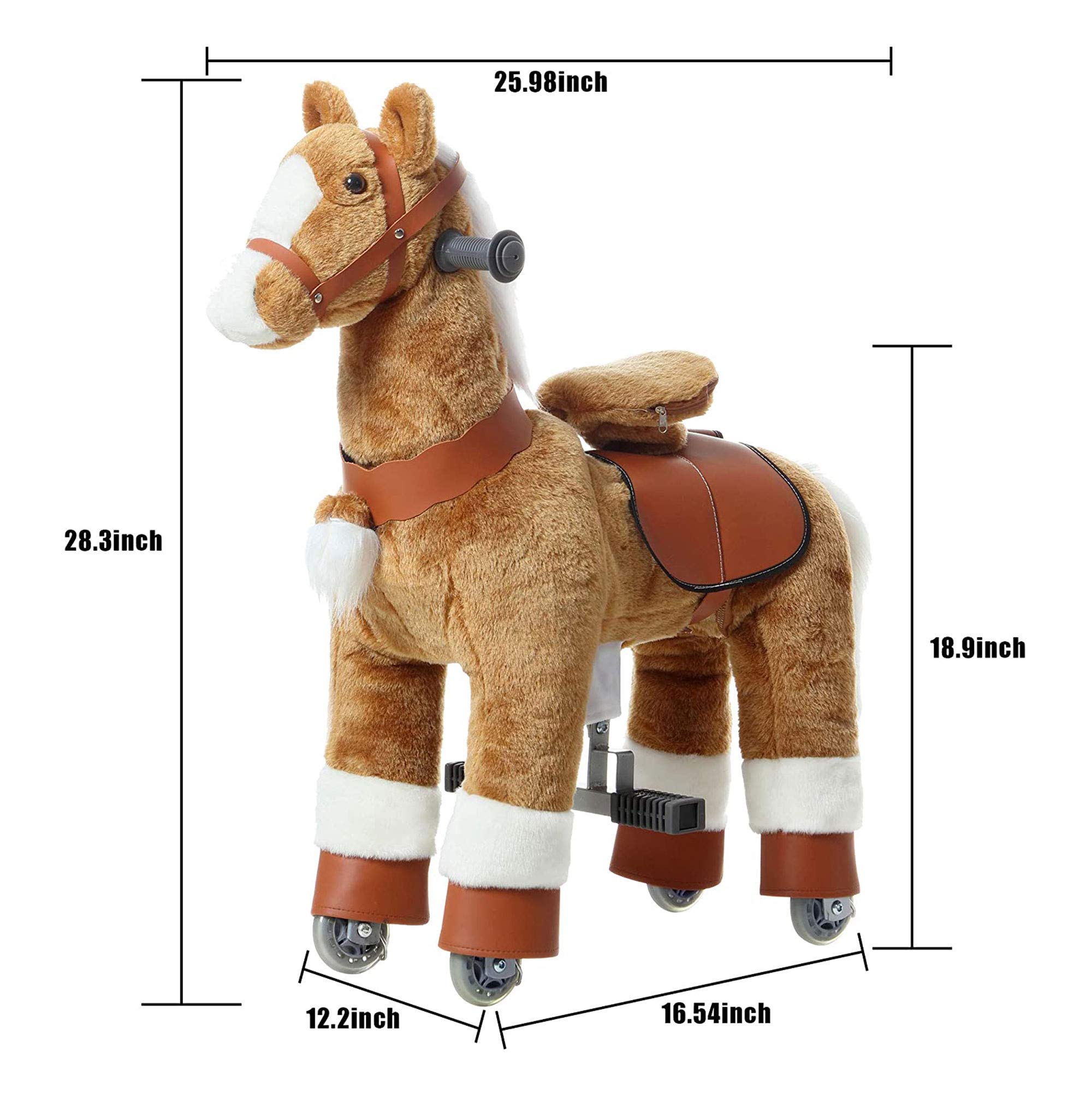 Caballo de Juguete JoJoPooNy, Juguete para Montar para - Imagen 6