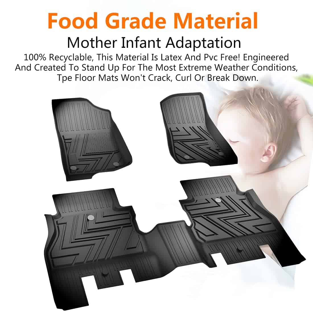 KEYOOG Apto para Jeep Wrangler JL 4 Puertas 2018-2021, - Imagen 4