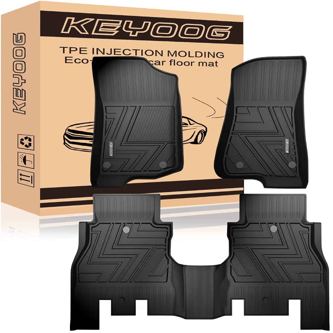 KEYOOG Apto para Jeep Wrangler JL 4 Puertas 2018-2021,