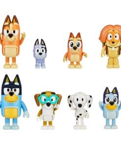 Paquete de Figuras de la Familia Heeler de Bluey