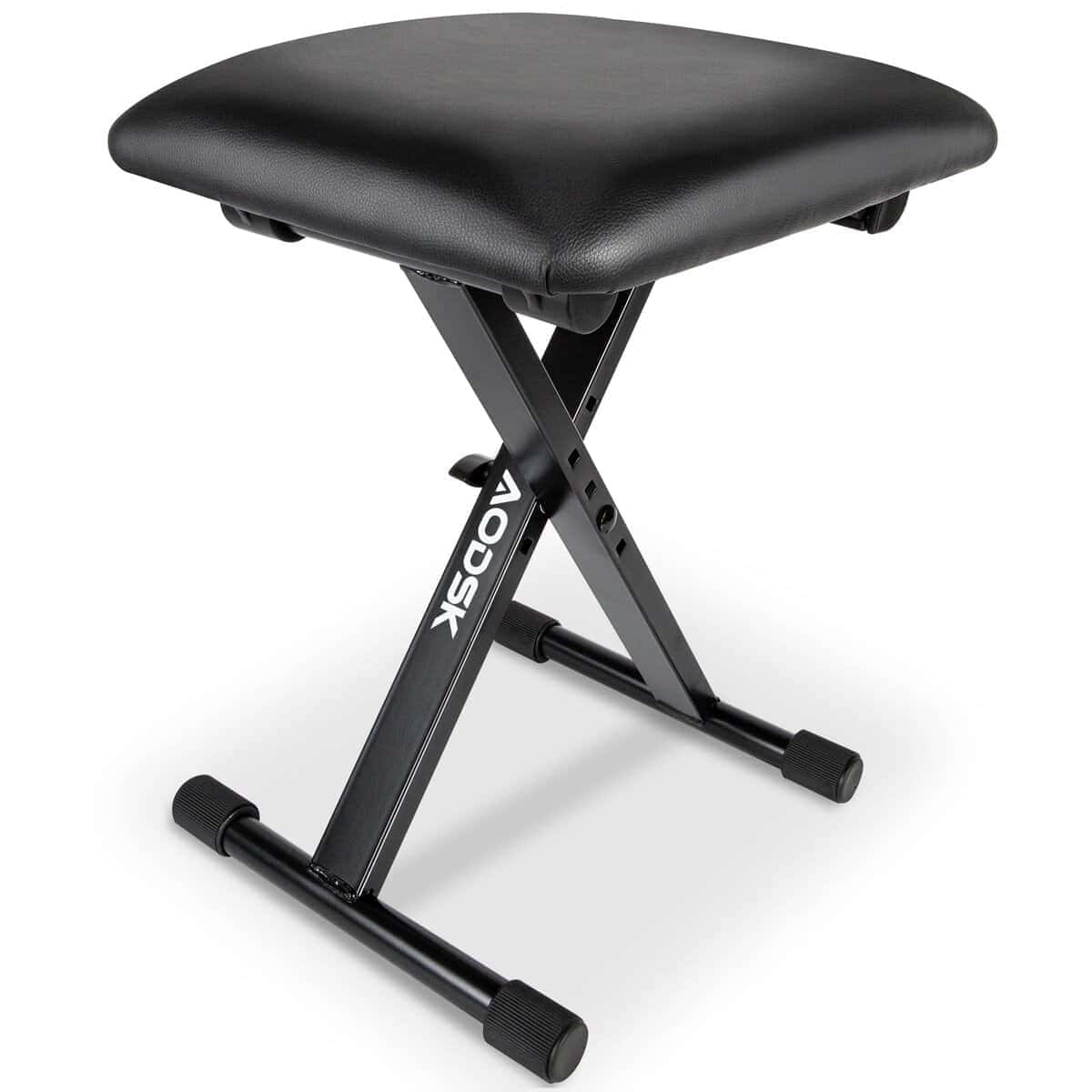 Banqueta de teclado AODSK X-Style acolchada con cojín, - Imagen 10