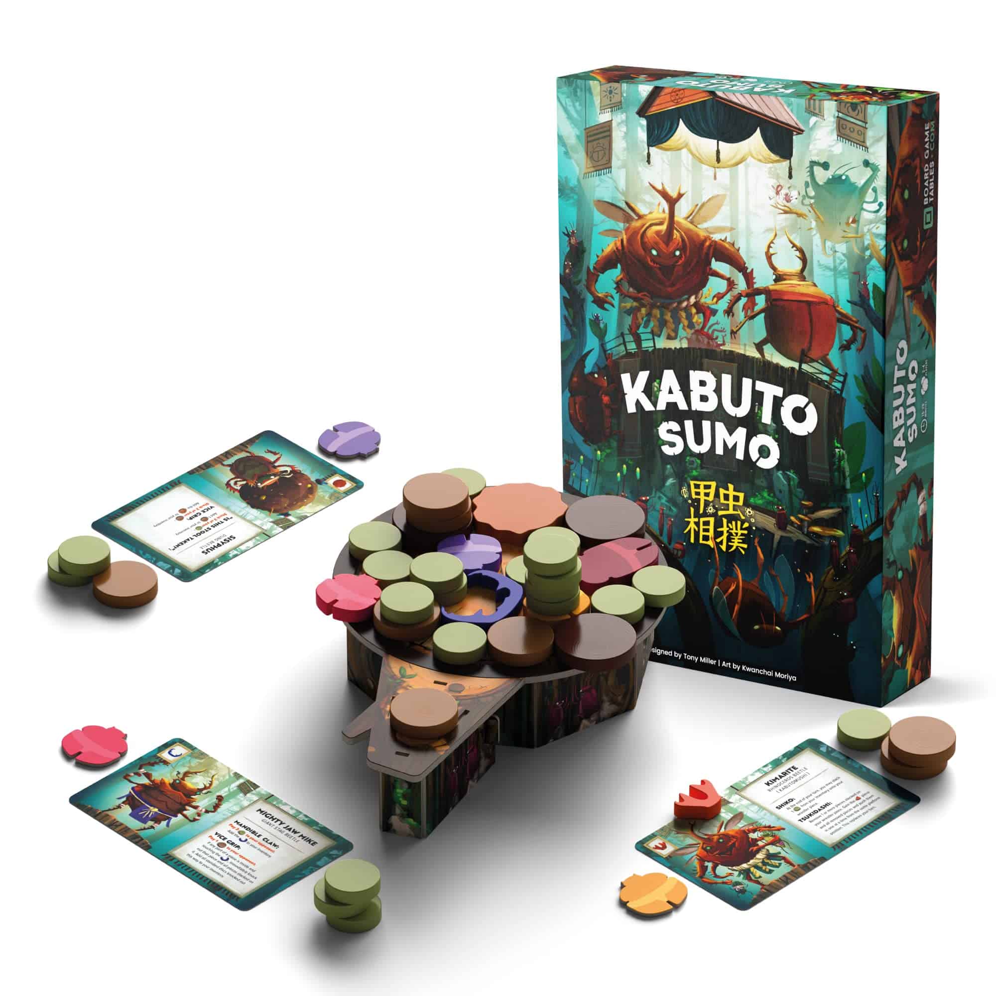 Kabuto Sumo: Bug Wrestling - Juego de Mesa - Juego de