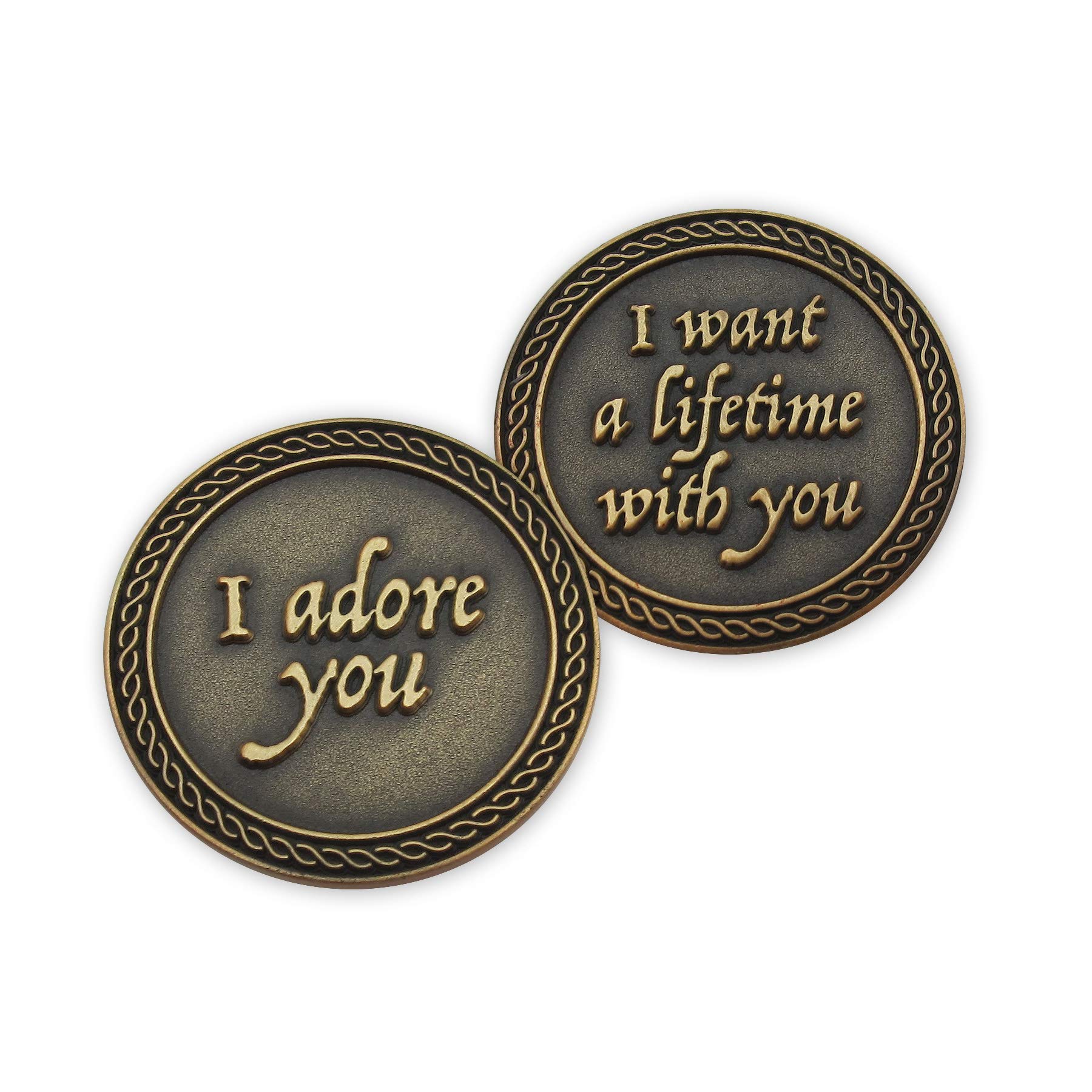 Conjunto a granel de 10 Monedas de Expresión de Amor - Imagen 6