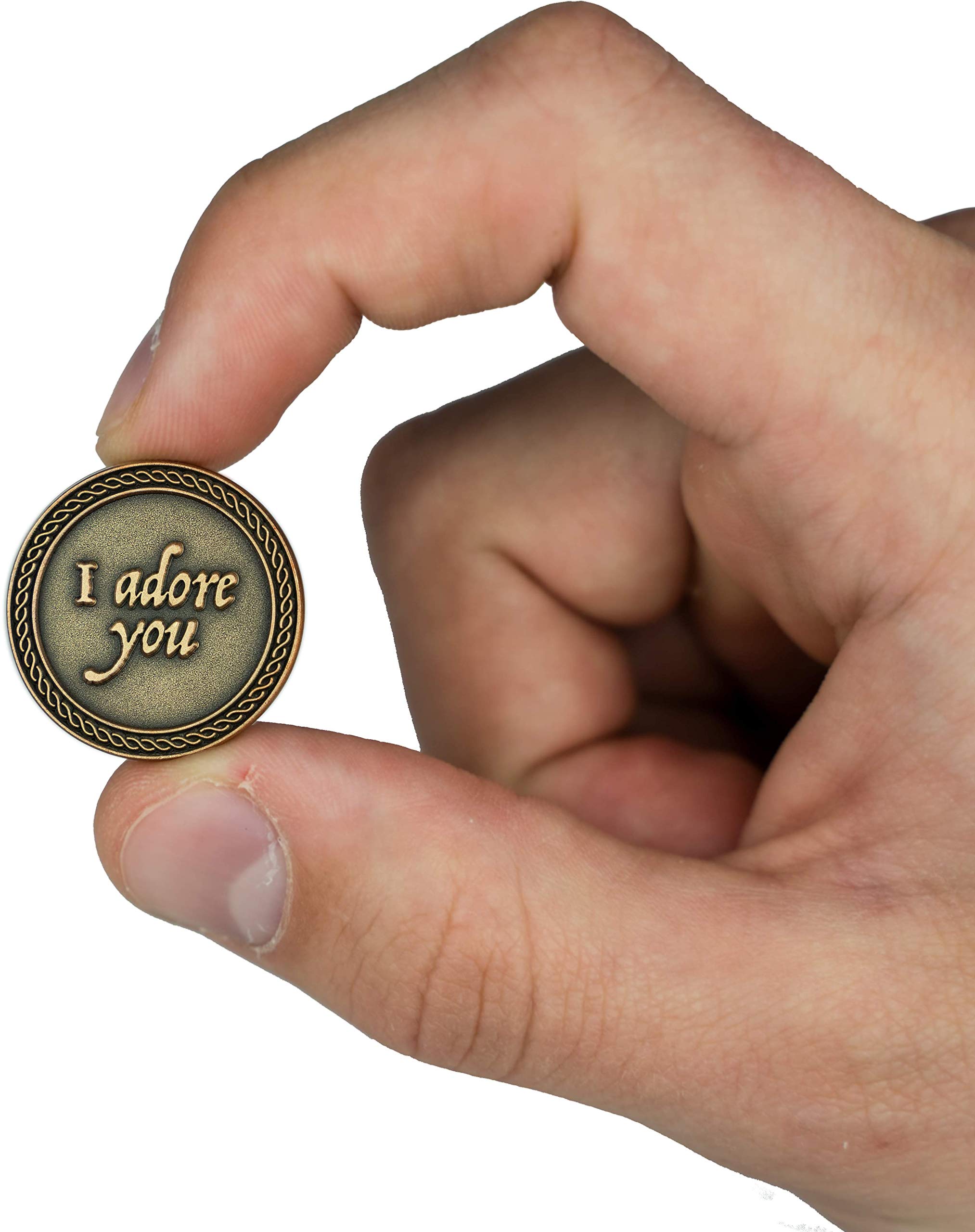 Conjunto a granel de 10 Monedas de Expresión de Amor - Imagen 5