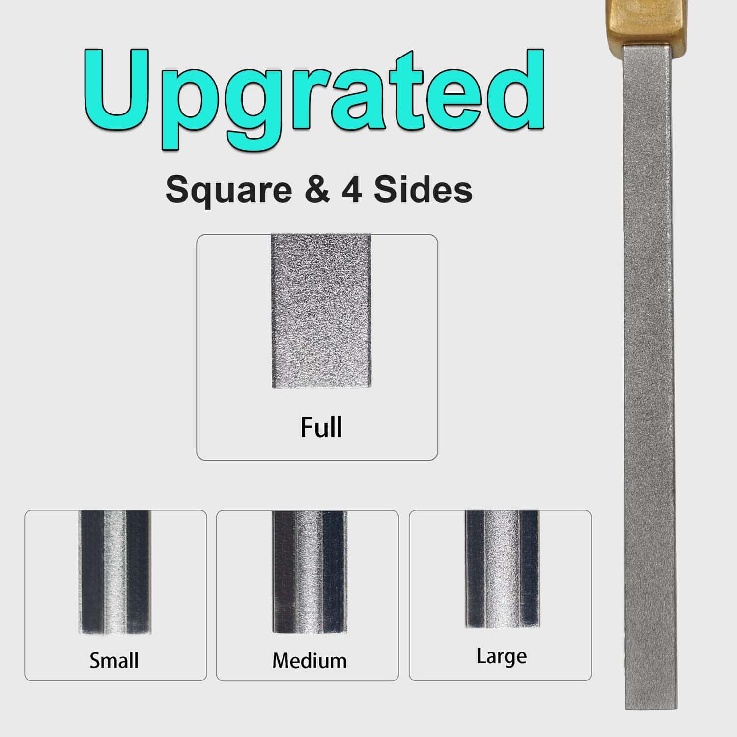Lima para Coronar Trastes de Guitarra Barroca de 4ª - Imagen 4