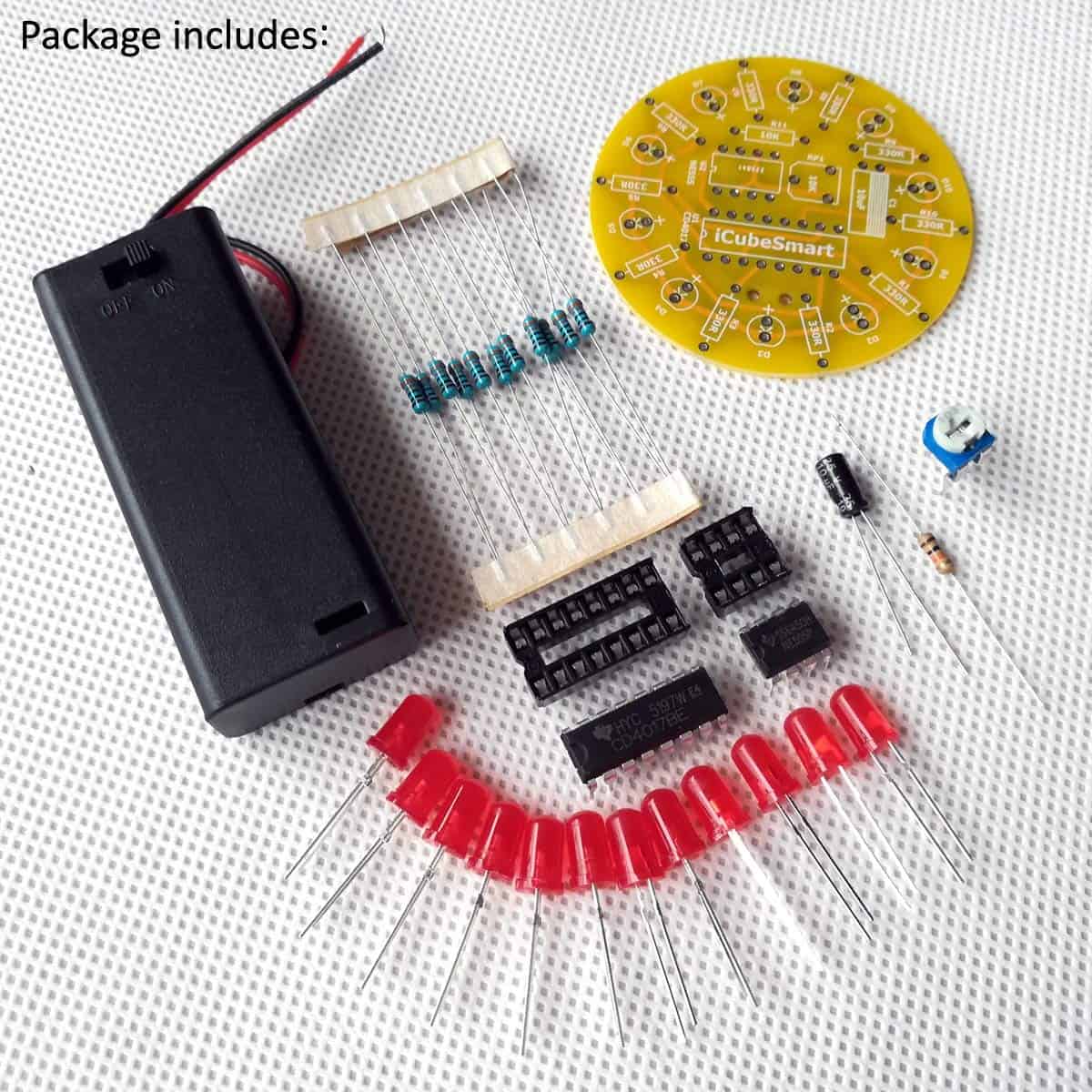 Kit de Soldadura Electrónica iCubeSmart con Rueda Giratoria - Imagen 7