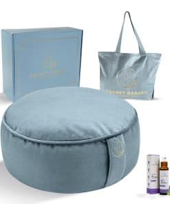 Cojín de Meditación de Terciopelo Secret Garden - Cojín