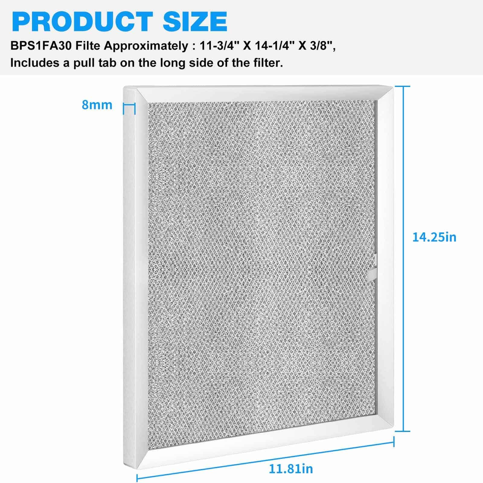 Filtros de campana extractora de repuesto BPS1FA30 para - Imagen 6