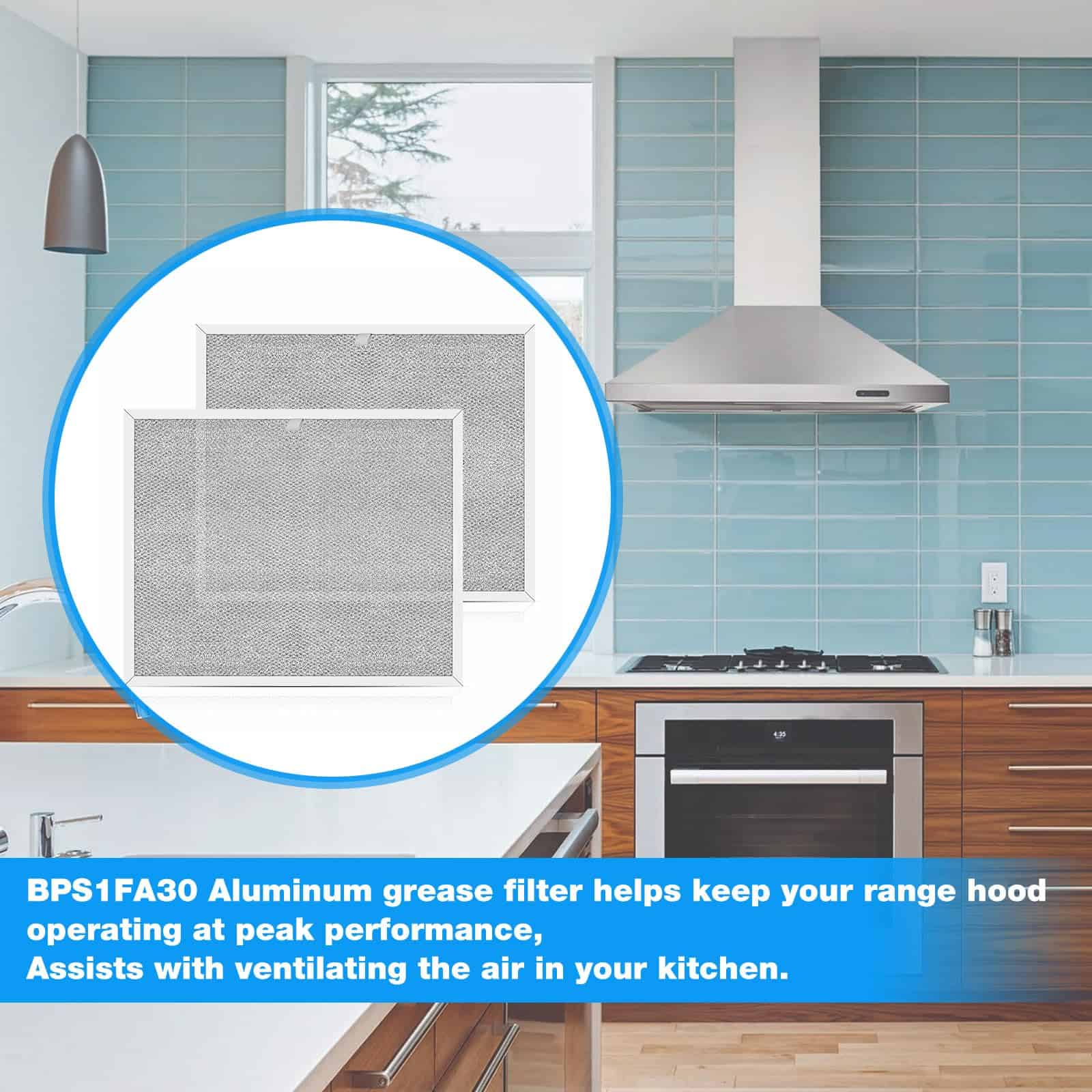 Filtros de campana extractora de repuesto BPS1FA30 para - Imagen 8