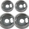 Juego de 4 Tazones Reflectores de Acero Inoxidable - Kits