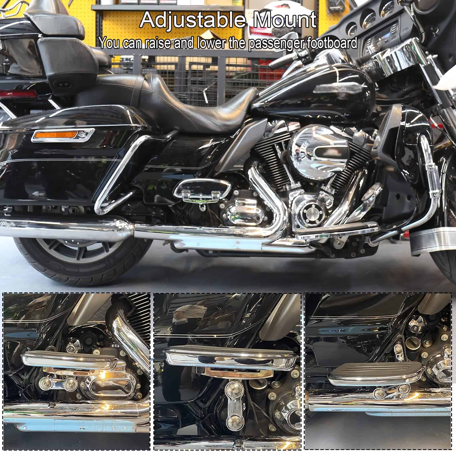 Paso de pie del pasajero Streamliner ajustable con kit de - Imagen 4