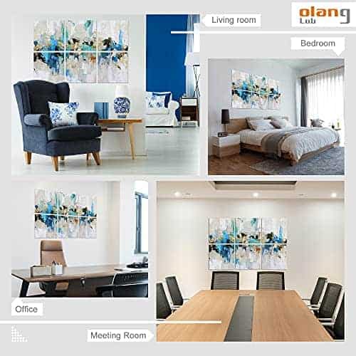 Paneles Acústicos Olanglab Art, Paquete de 6, 72" x 48", - Imagen 8