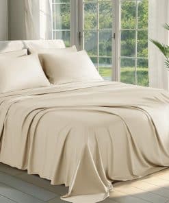 Juego de sábanas King Size Shilucheng 100% Viscosa derivada