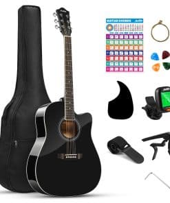 Guitarra Acústica Moukey de 41" para Principiantes Adultos