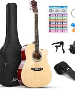 Guitarra Acústica Moukey 41" para Principiantes Adultos 4/4