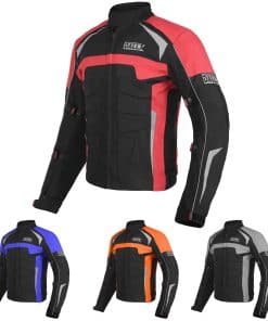 Chamarra de Moto DALLX para Aventuras Textil Impermeable