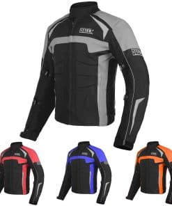 Chamarra de Moto DALLX para Aventura Textil Impermeable con