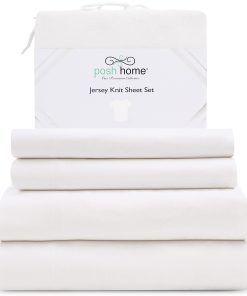 Juego de sábanas de jersey Posh Home - Juego de sábanas de