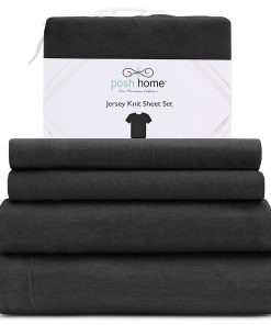 Juego de sábanas de punto de Jersey Posh Home - 3 piezas de