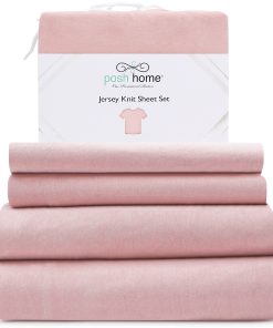 Juego de sábanas de jersey Posh Home - 3 piezas de sábanas