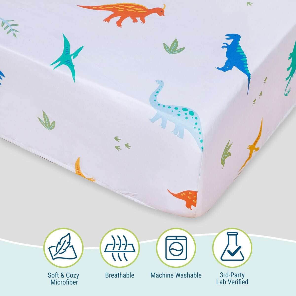 Juego de sábanas gemelas de microfibra para niños y niñas - Imagen 4