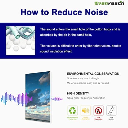 Paneles Acústicos Evenreach Art Paneles Insonorizantes para - Imagen 4